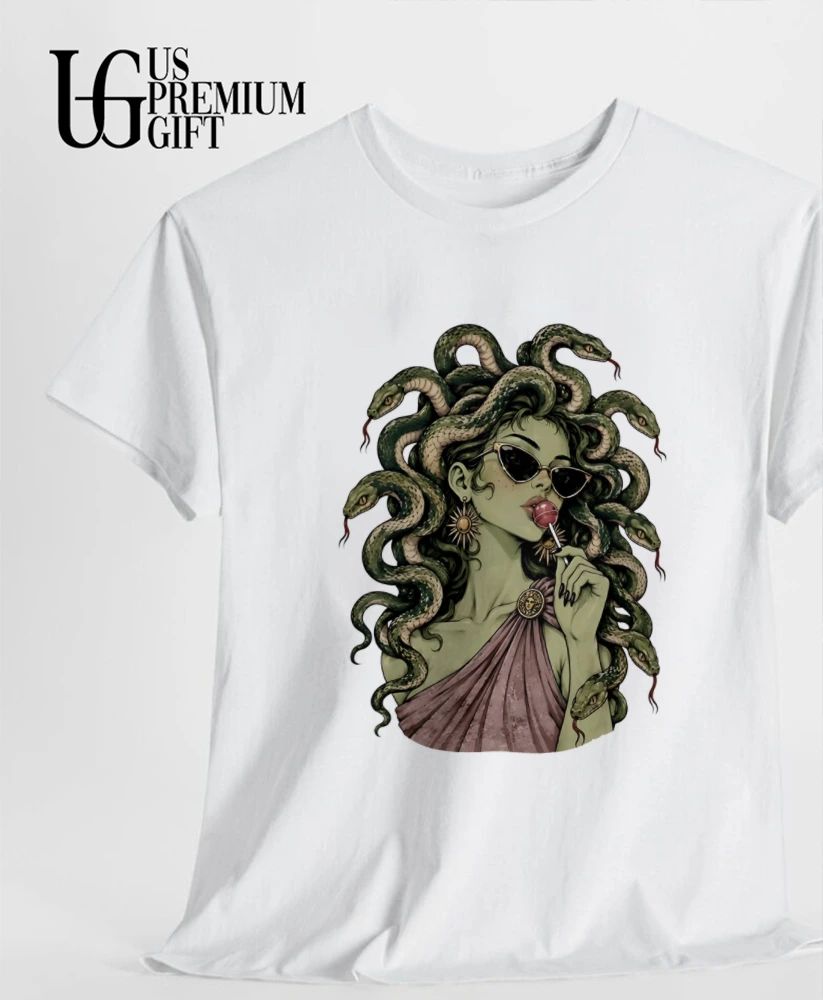 Medusa lollipop greek mythology shirt