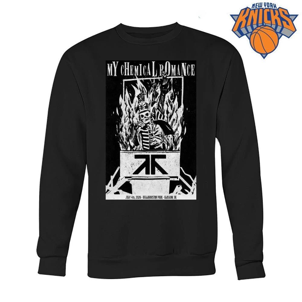 My Chemical Romance Glasgow Tour On Jul 4 2026 Poster Shirt