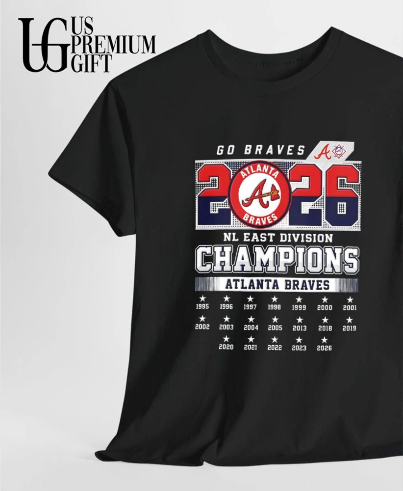Atlanta Braves NL East Division Champs 2026 Go Braves shirt