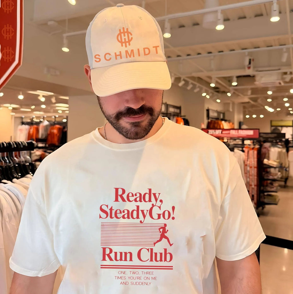 Ready Steady Go Run Club One Two Three Times You’re on Me shirt