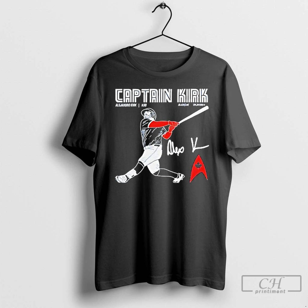 Captain Alejandro Kirk Toronto Blue Jays Signature T Shirts