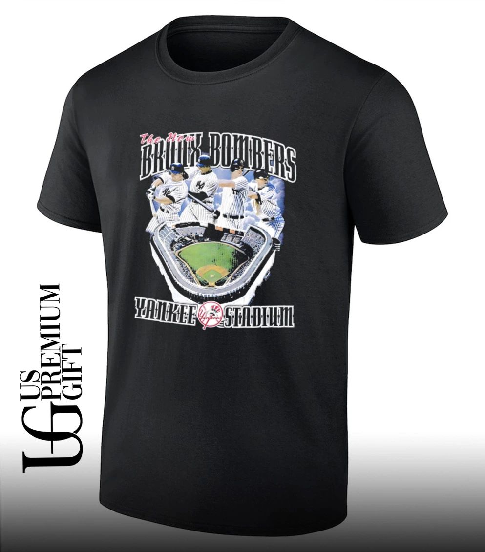 Derek Jeter Bernie Williams Paul O’Neill The New Bronx Bombers Yankee Stadium shirt