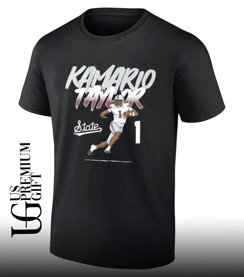 Kamario Taylor Mississippi State Bulldogs football shirt