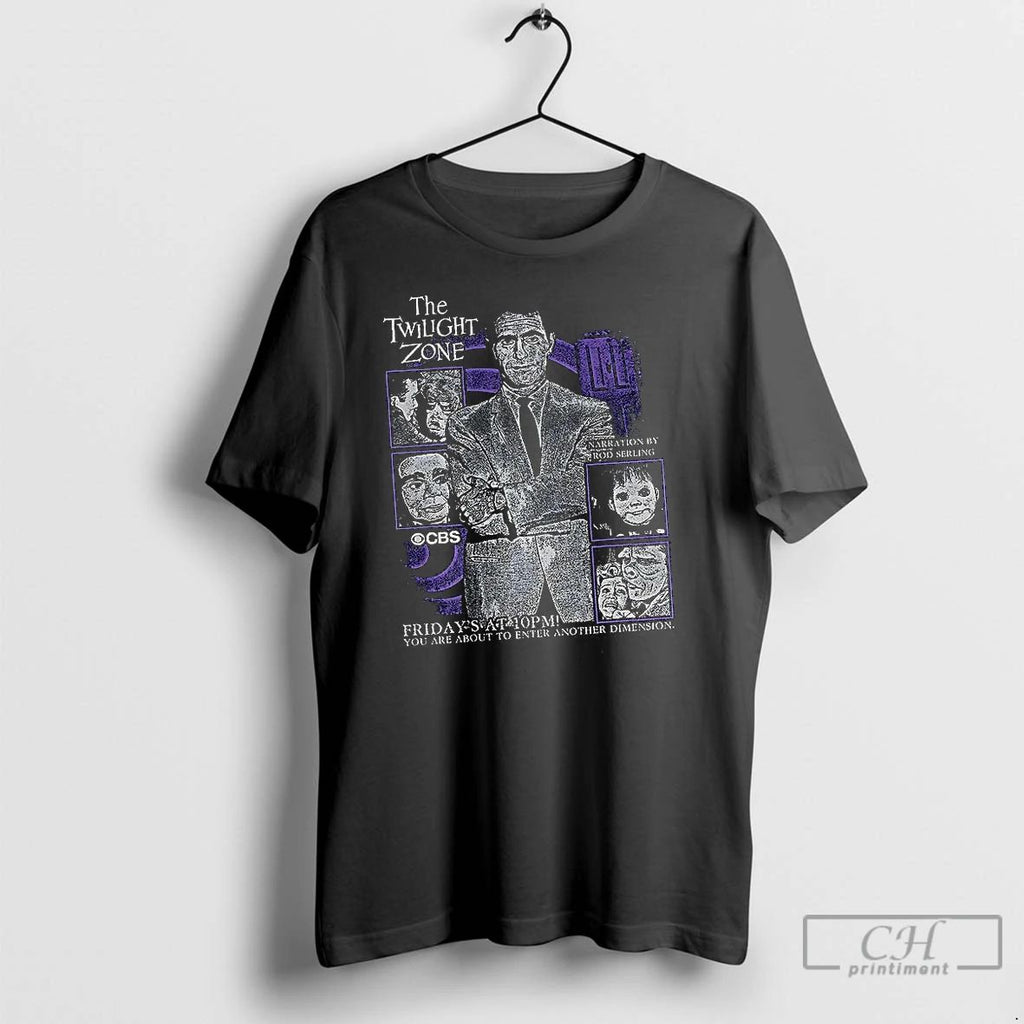 Classic The Twilight Zone You Are About To Enter Another Dimension Vintage T Shirts