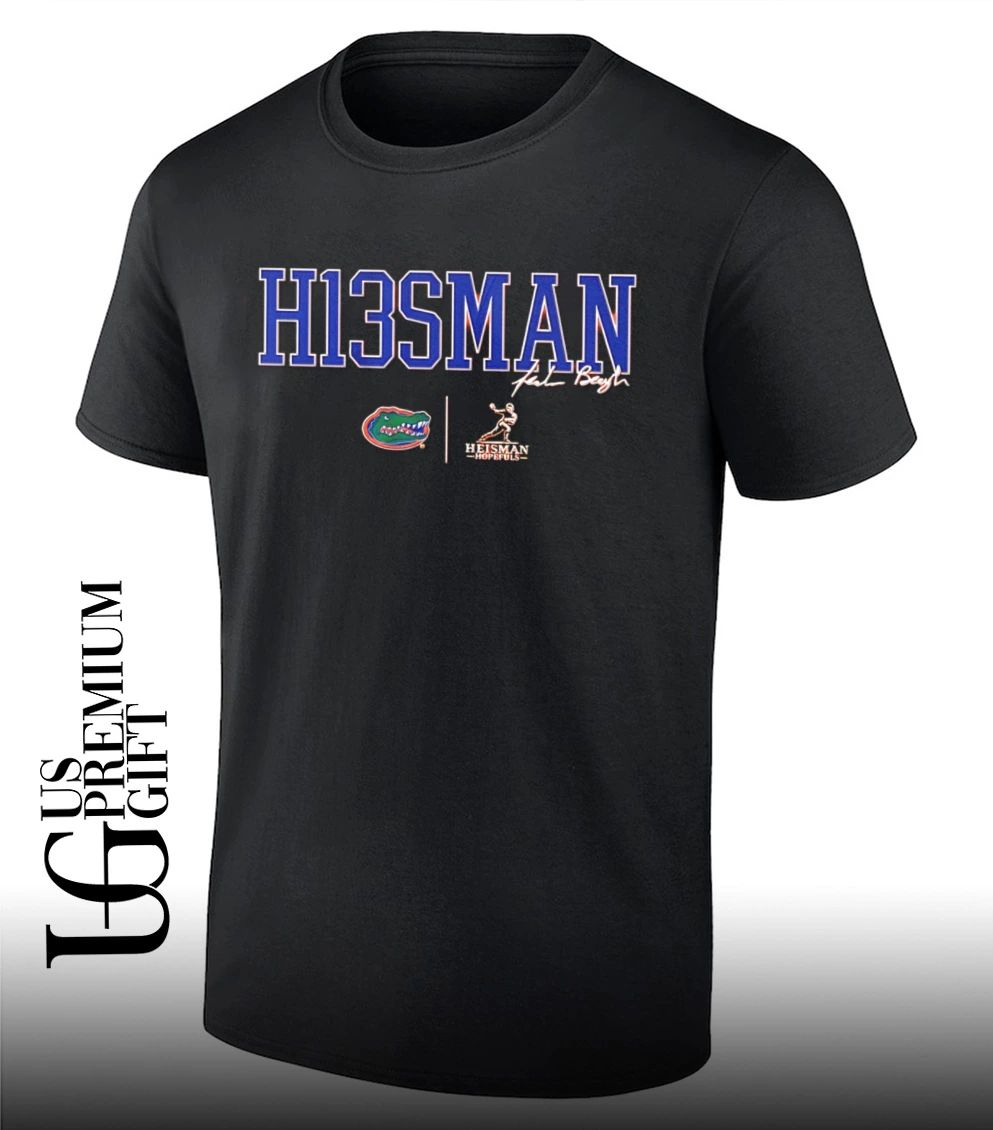 H13SMAN Jadan Baugh Florida Gators football Heisman Hopeful shirt