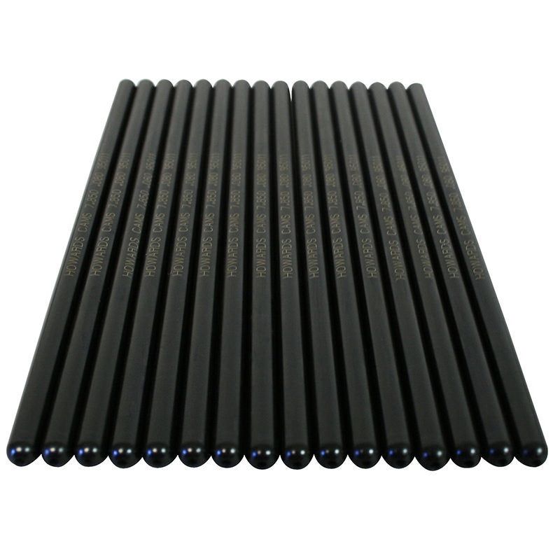Howards Cams 95011 Swedged End Pushrods 5/16, 7.850 Length, .080 Wall, Set of 16