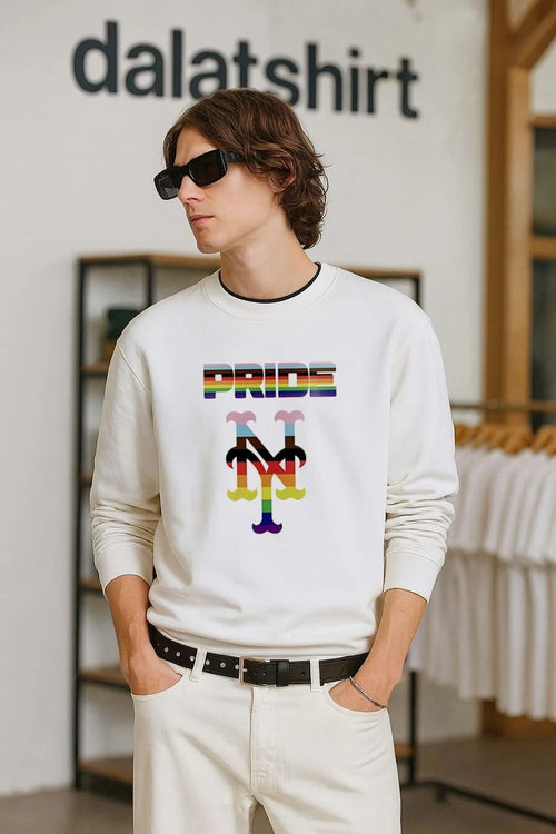 2025 Mets Celebration Pride Month Baseball shirt