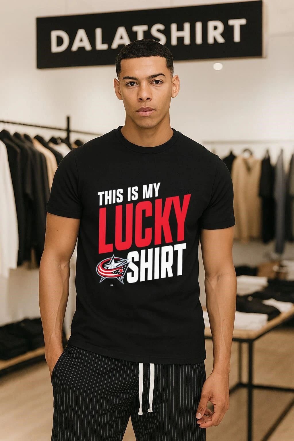 Columbus Blue Jackets This Is My Lucky hockey 2026 shirt