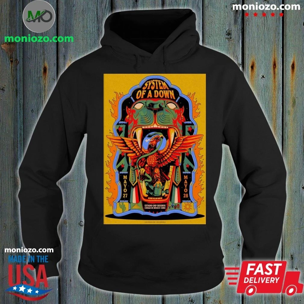 System Of A Down May 27-28, 2026 Estadio GNP Seguros, Mexico Poster Shirt
