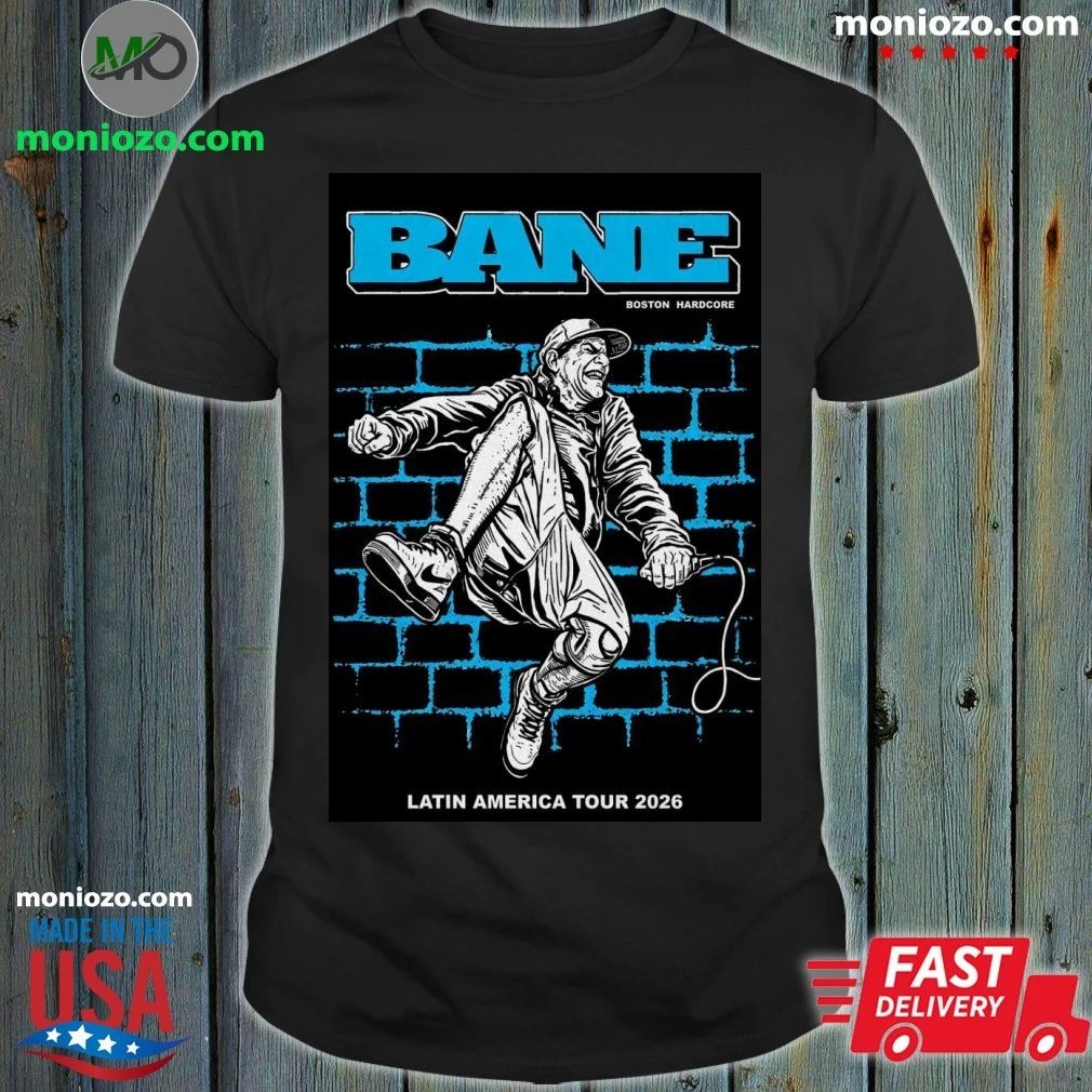 Bane Latin America 2026 Tour Poster Shirt