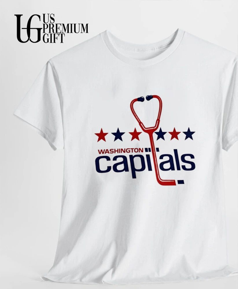 Washington Capitals Stethoscope Medical logo shirt
