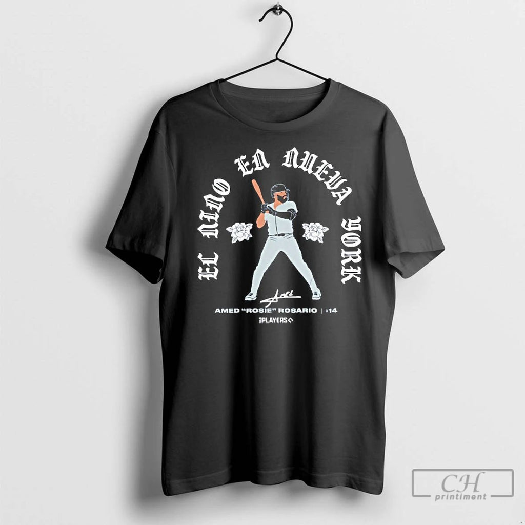 Premium New York Yankees El Nino En Nueva York Amed Rosie Rosario Signature