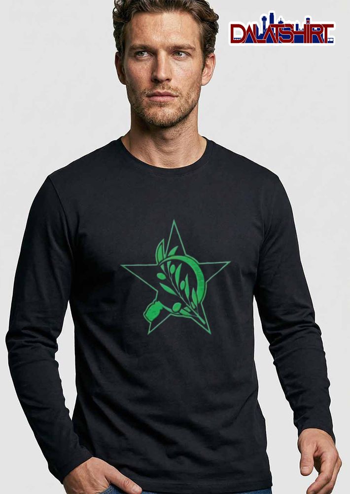 Star olive branch sickle shirt