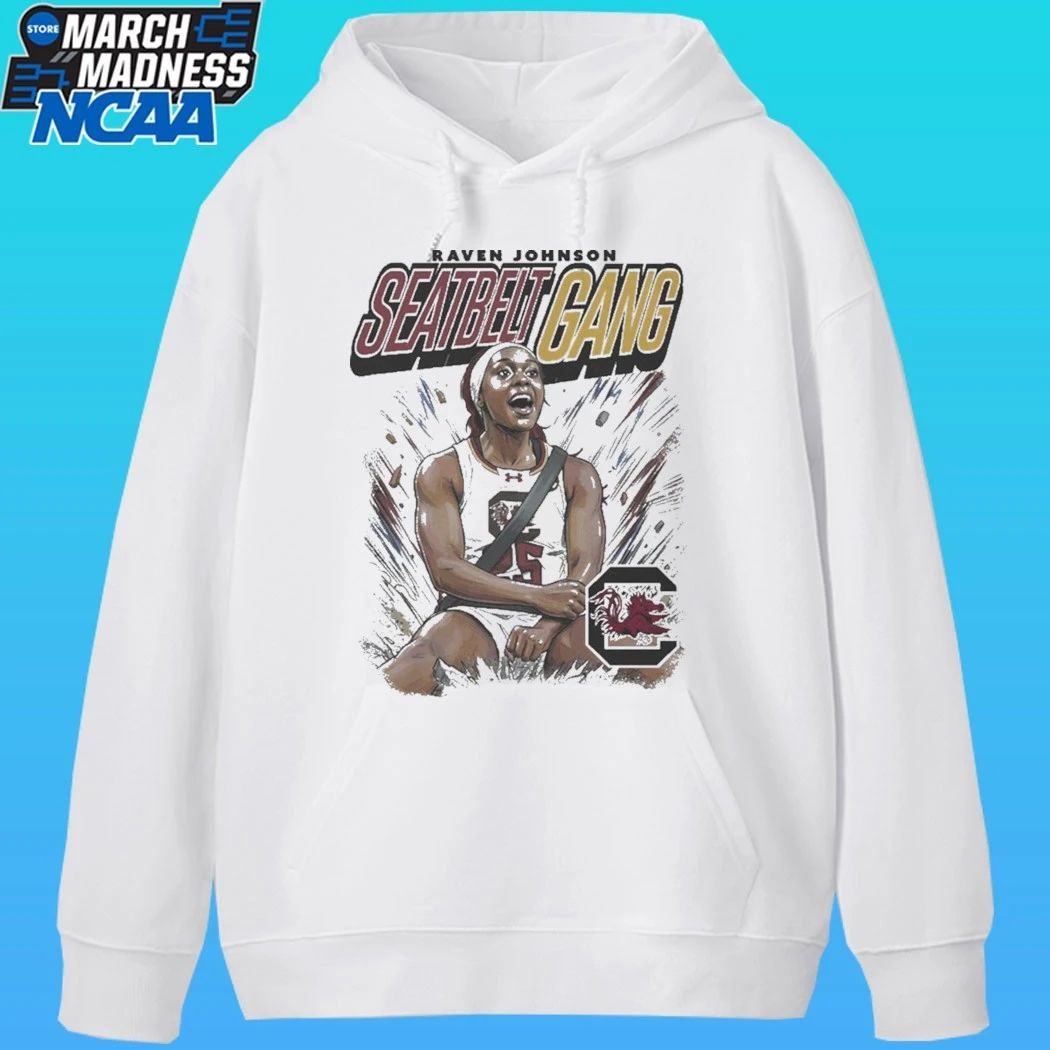 Raven Johnson Seatbelt Gang South Carolina Gamecocks Women’s Basketball Shirt