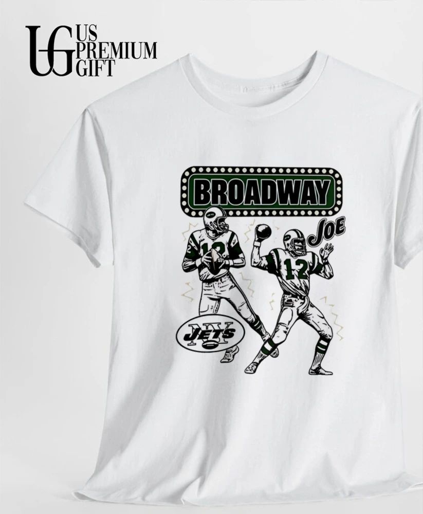 Joe Namath New York Jets Homage Retired Greats shirt