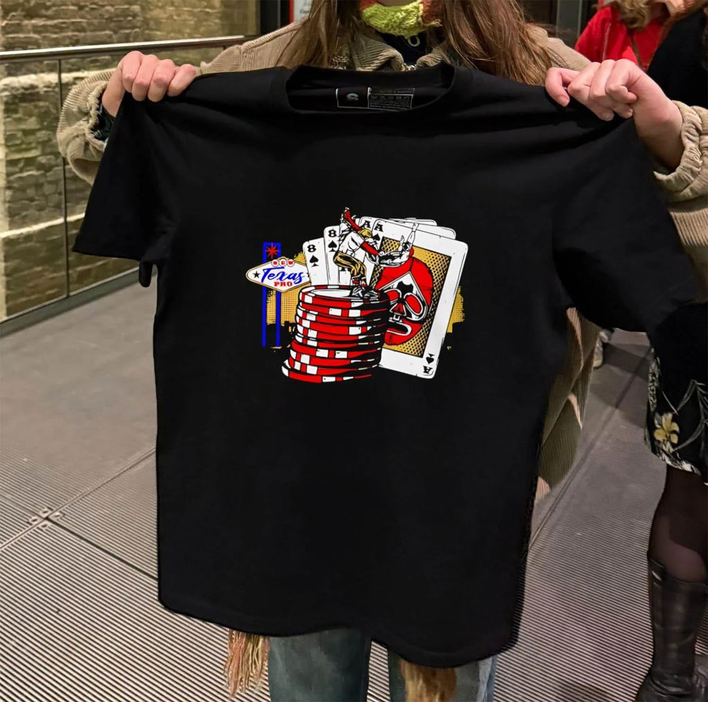 Texas Pro Wrestling Poker Card shirt
