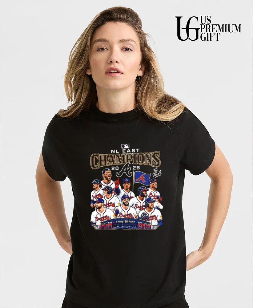 Atlanta Braves 2026 NL East Champions Baseball Team shirt