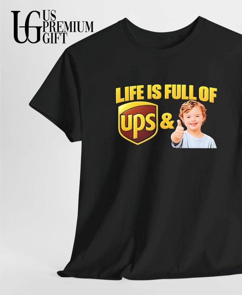 Life Is Full of UPS and Downs Positive Inspirational shirt
