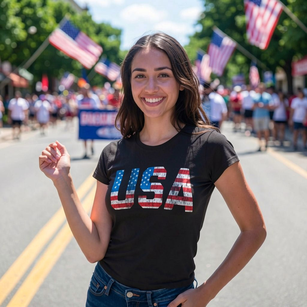 Vintage USA Women's T Shirt