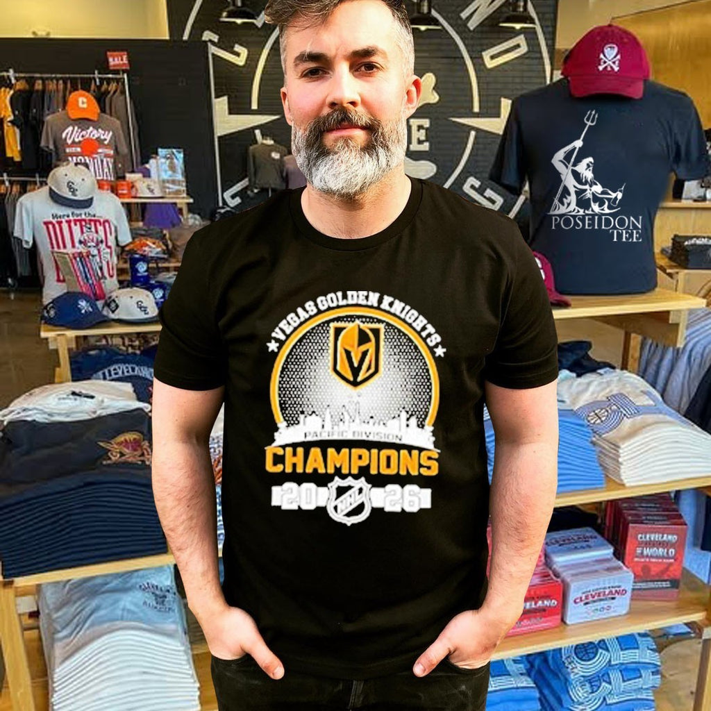 Vegas Golden Knights Pacific Division Champs 2026 Stanley Cup T-shirt