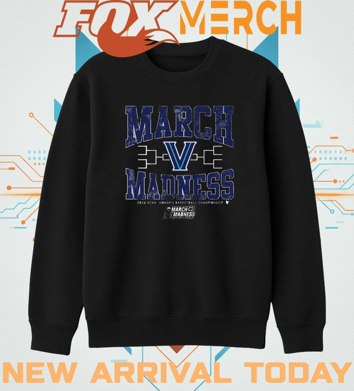 Villanova Wildcats Women’s Basketball 2026 March Madness t-shirt