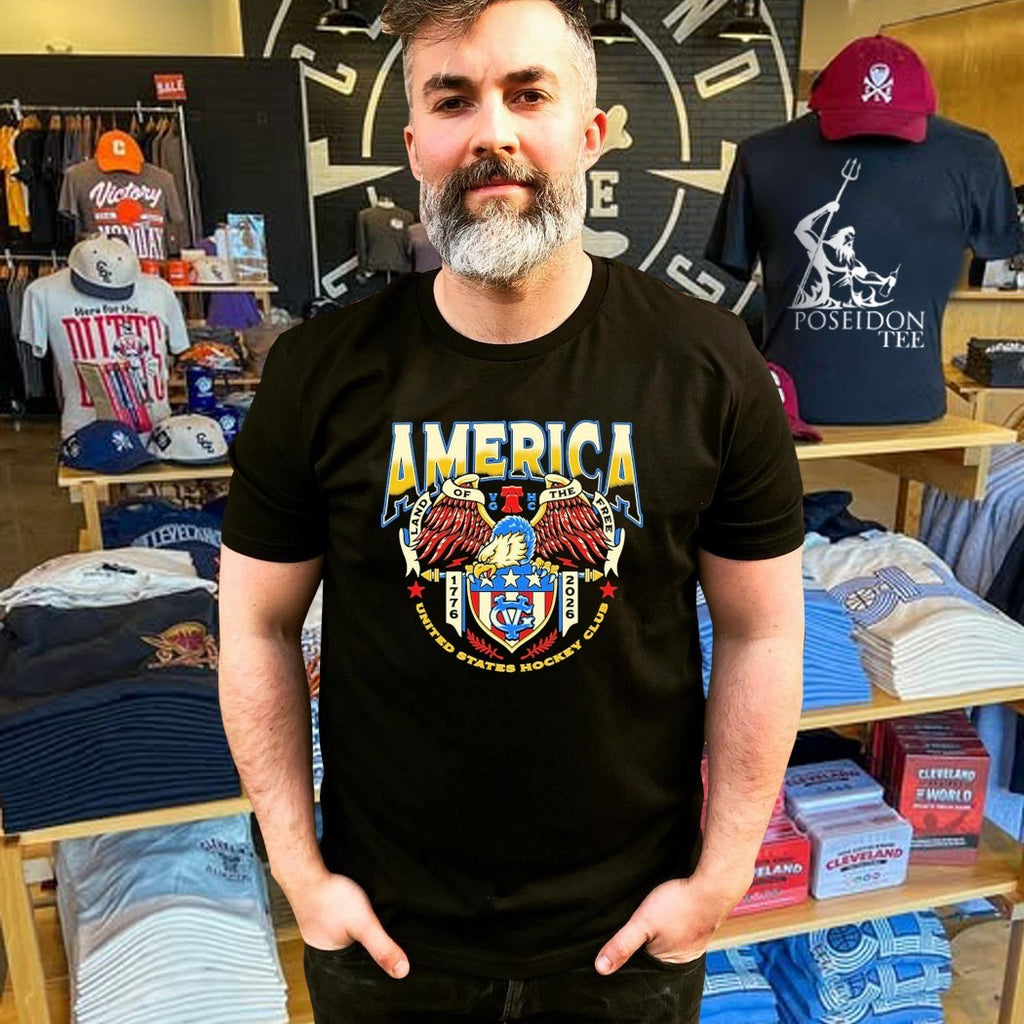 Violent Gentlemen America United States Hockey Club Usa 250 Premium T-shirt