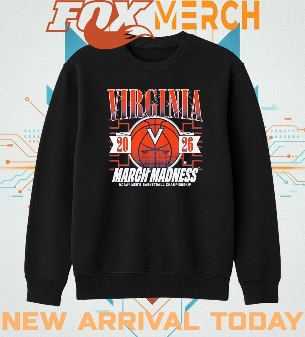 Virginia Cavaliers Men’s Basketball 2026 March Madness t-shirt