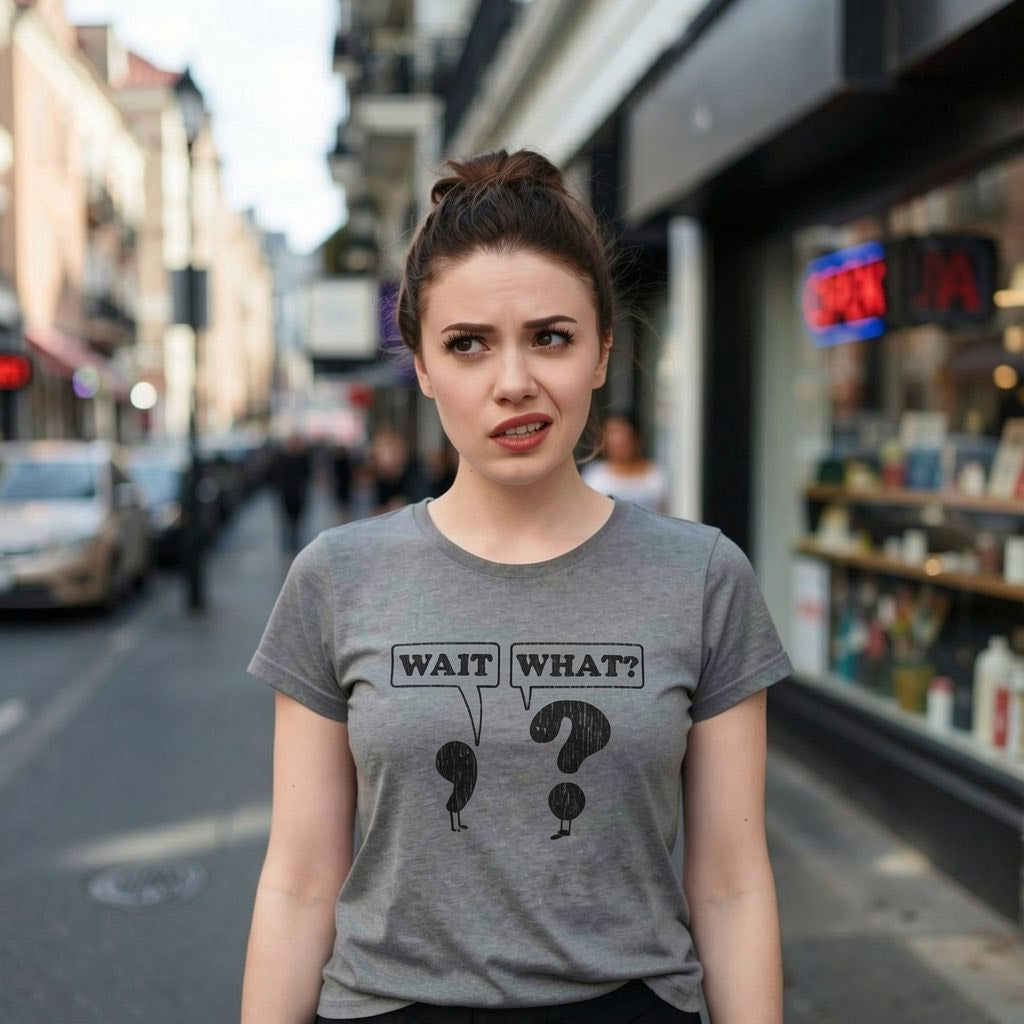 Wait, What? Women's T Shirt