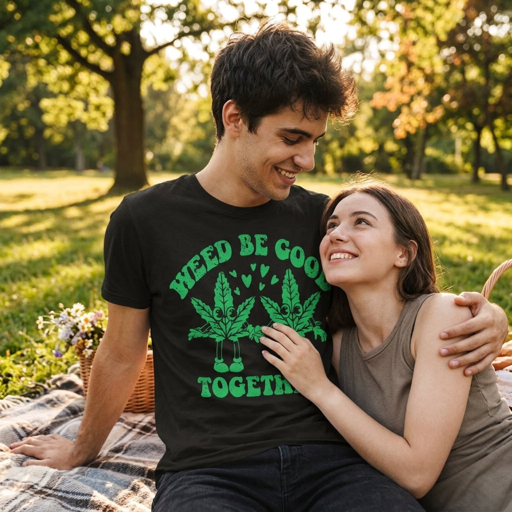 Weed Be Good Together Men's T Shirt