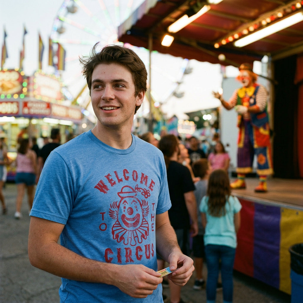 Welcome To The Circus Men's T Shirt