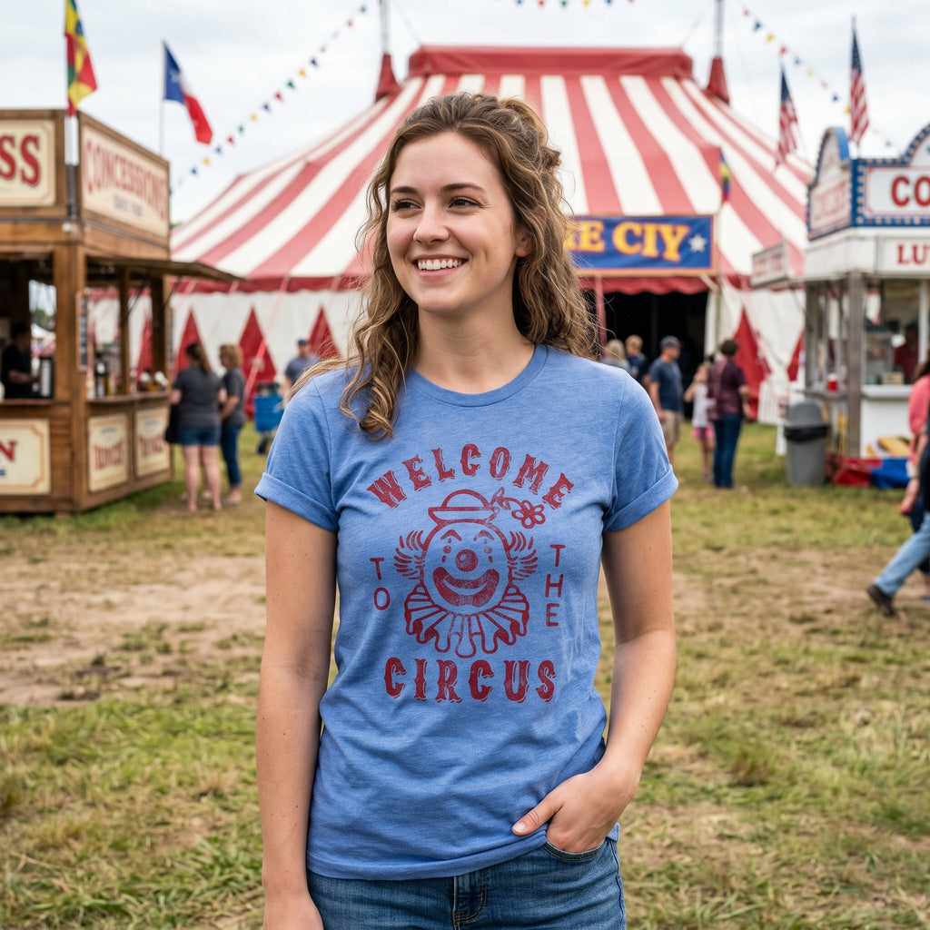 Welcome To The Circus Women's T Shirt