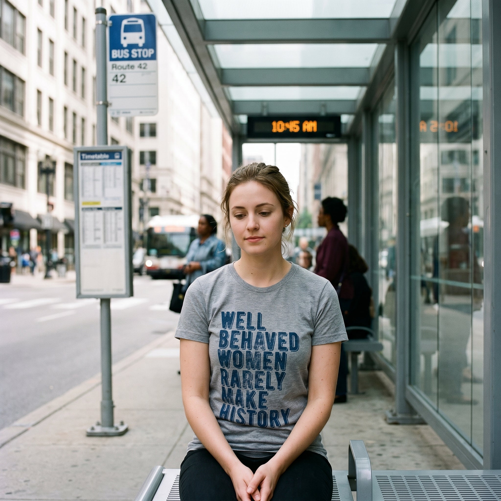 Well Behaved Women Rarely Make History Women's T Shirt