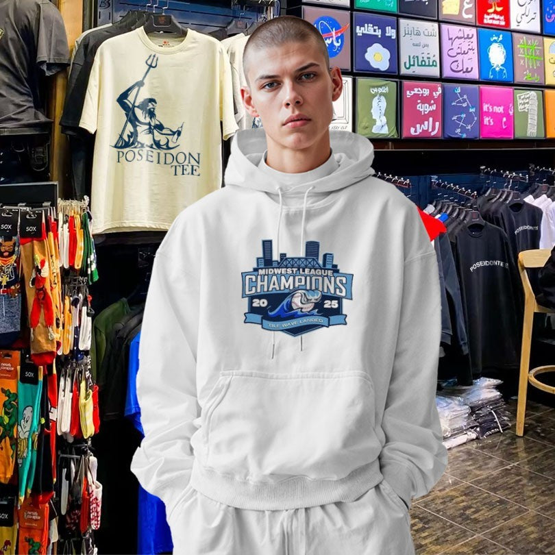 West Michigan Whitecaps Midwest League Champions 2025 Baseball T-shirt