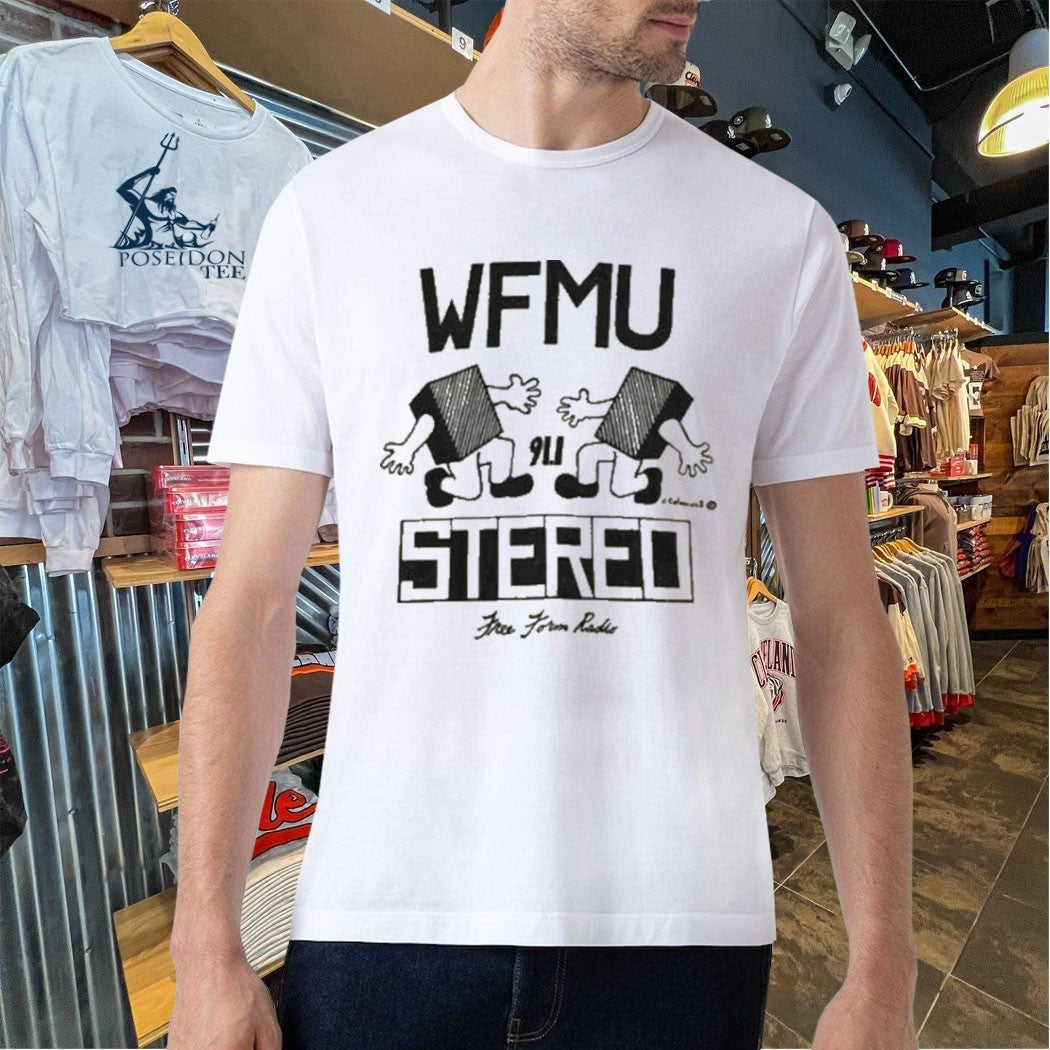 Wfmu Radio Blockheads Ringer T-shirt