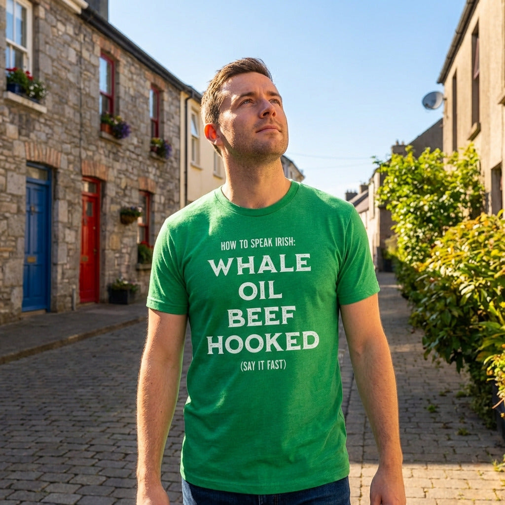 How To Speak Irish Men's T Shirt