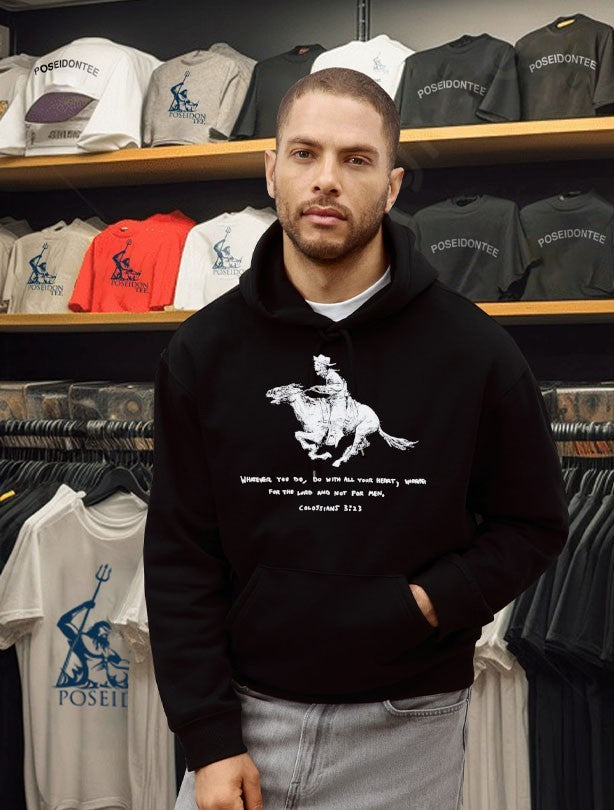 Whatever You Do Do With All Your Heart Working For The Lord And Not For Men Colossians 3 23 T-shirt