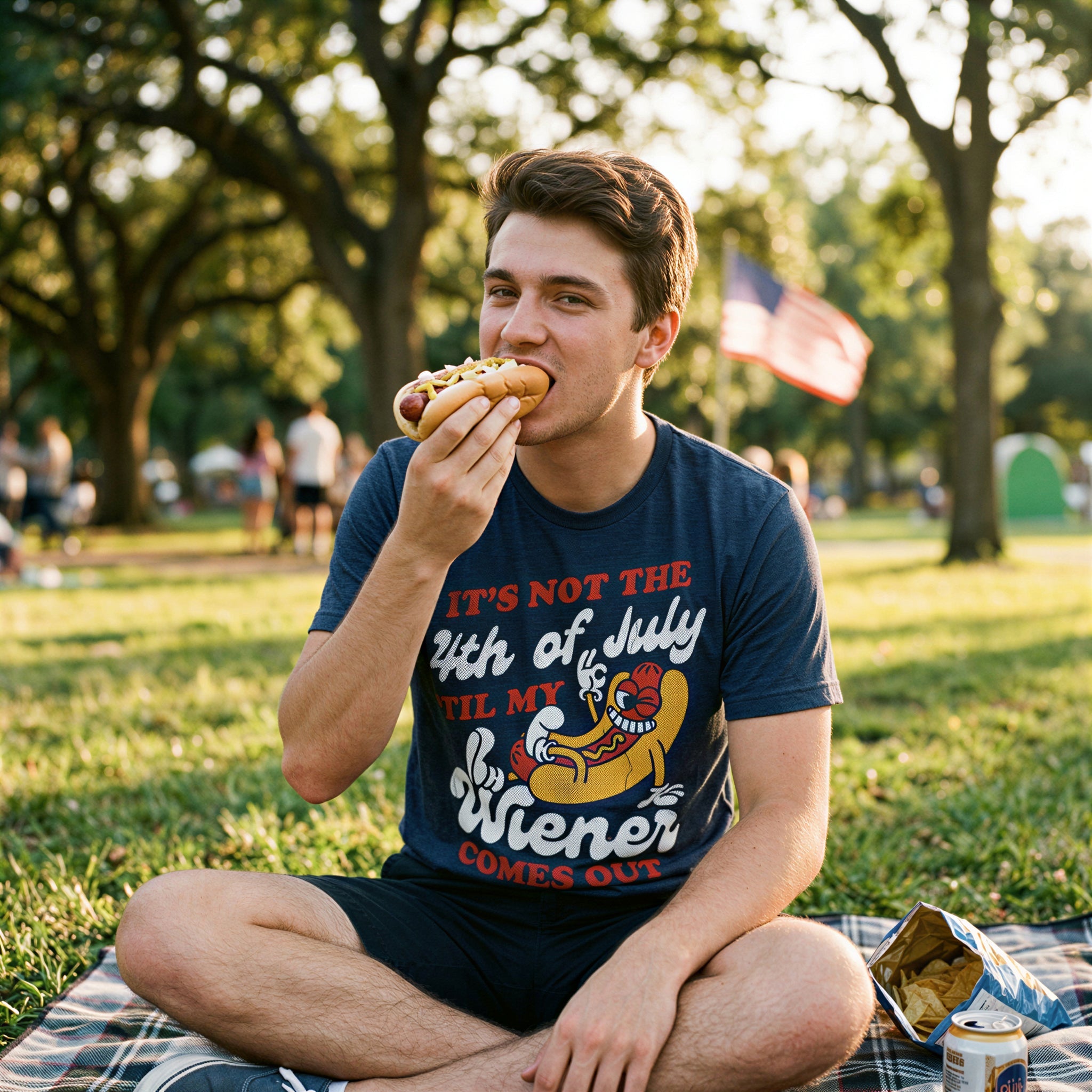 Its Not A Party Until My Wiener Comes Out Men's T Shirt