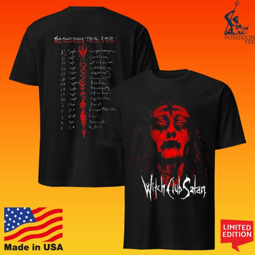 Witch Club Satan Necromancy Tour 2025 T-shirt