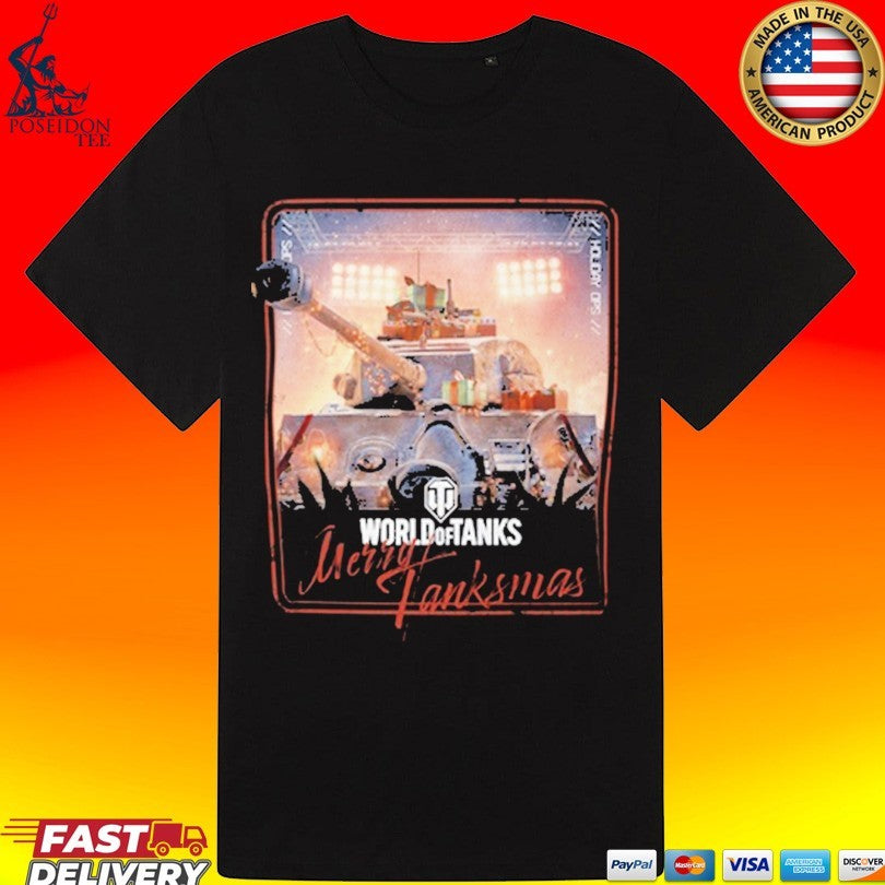 World Of Tanks Merry Thanksmas Wot Holiday Ops T-shirt