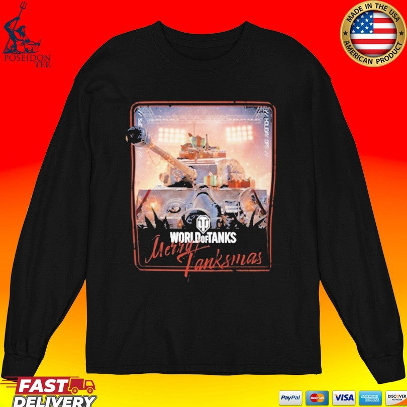 World Of Tanks Merry Thanksmas Wot Holiday Ops T-shirt