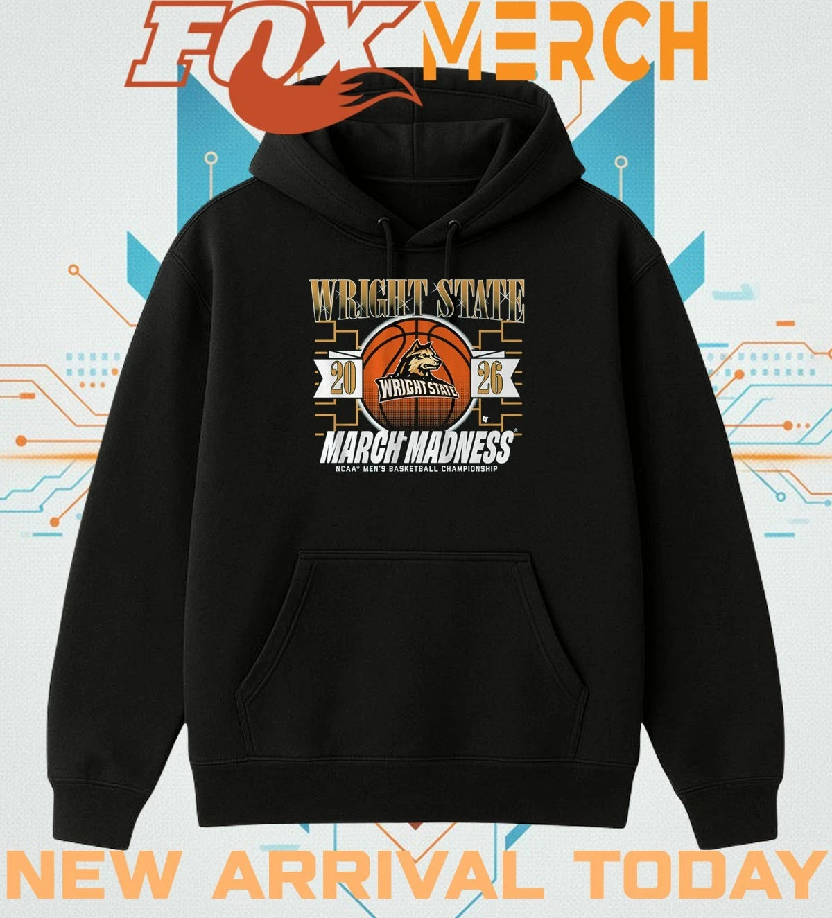Wright State Raiders Men’s Basketball 2026 March Madness t-shirt