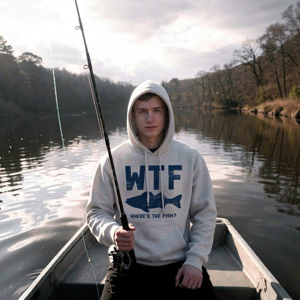 WTF Wheres The Fish Hoodie