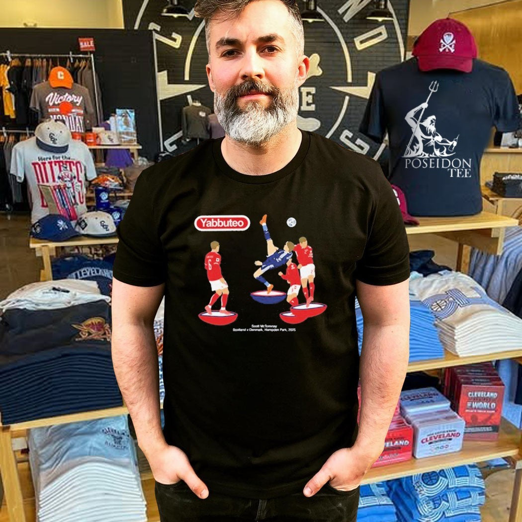 Yabbuteo Scott Mctominay Scotland V Denmark Hampden Park 2025 T-shirt