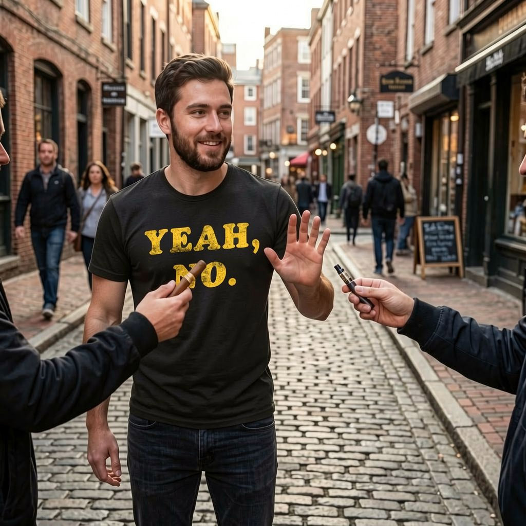Yeah, No. Men's T Shirt