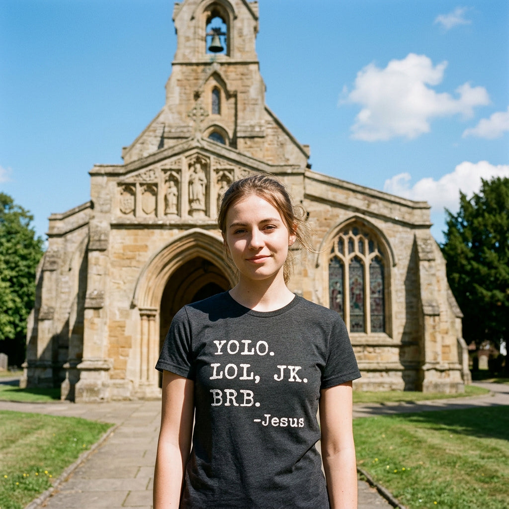 Yolo Lol Jk Brb - Jesus Women's T Shirt