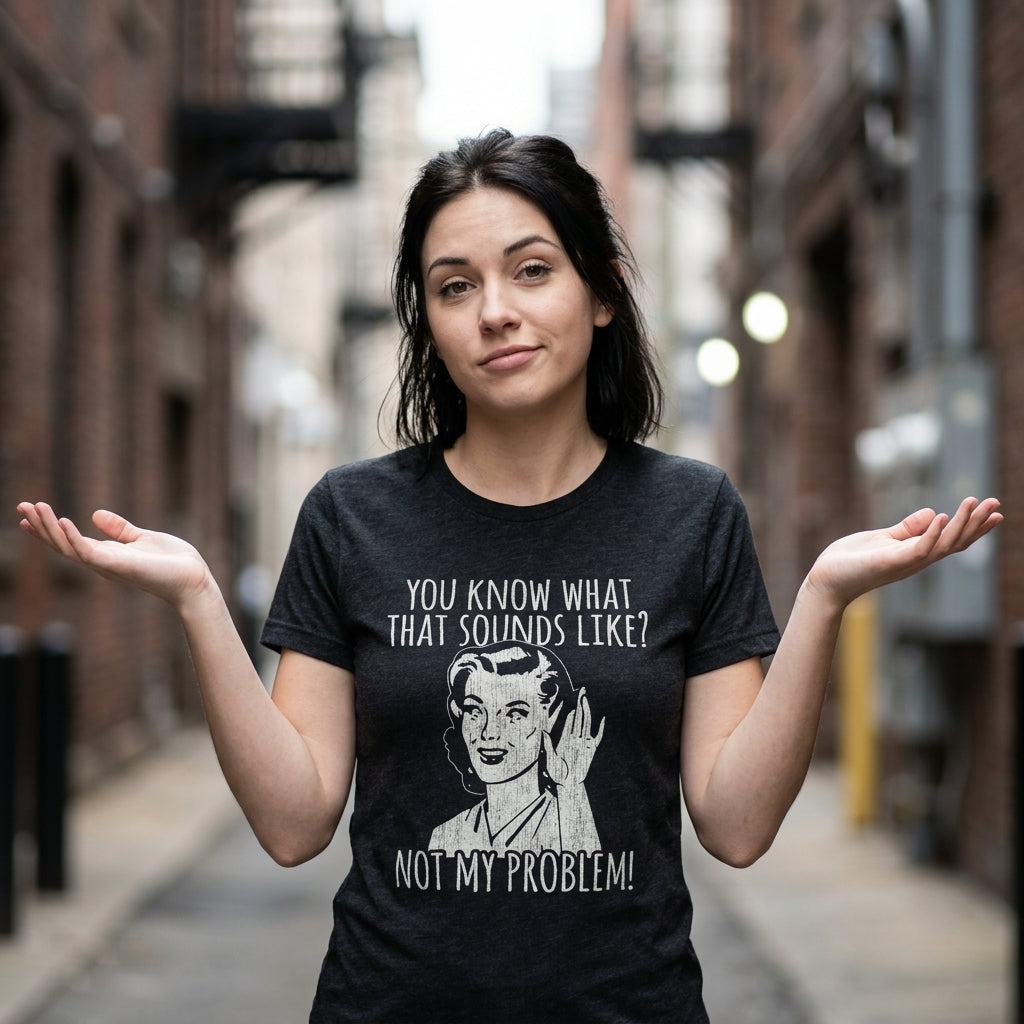 You Know What That Sounds Like? Not My Problem! Women's T Shirt