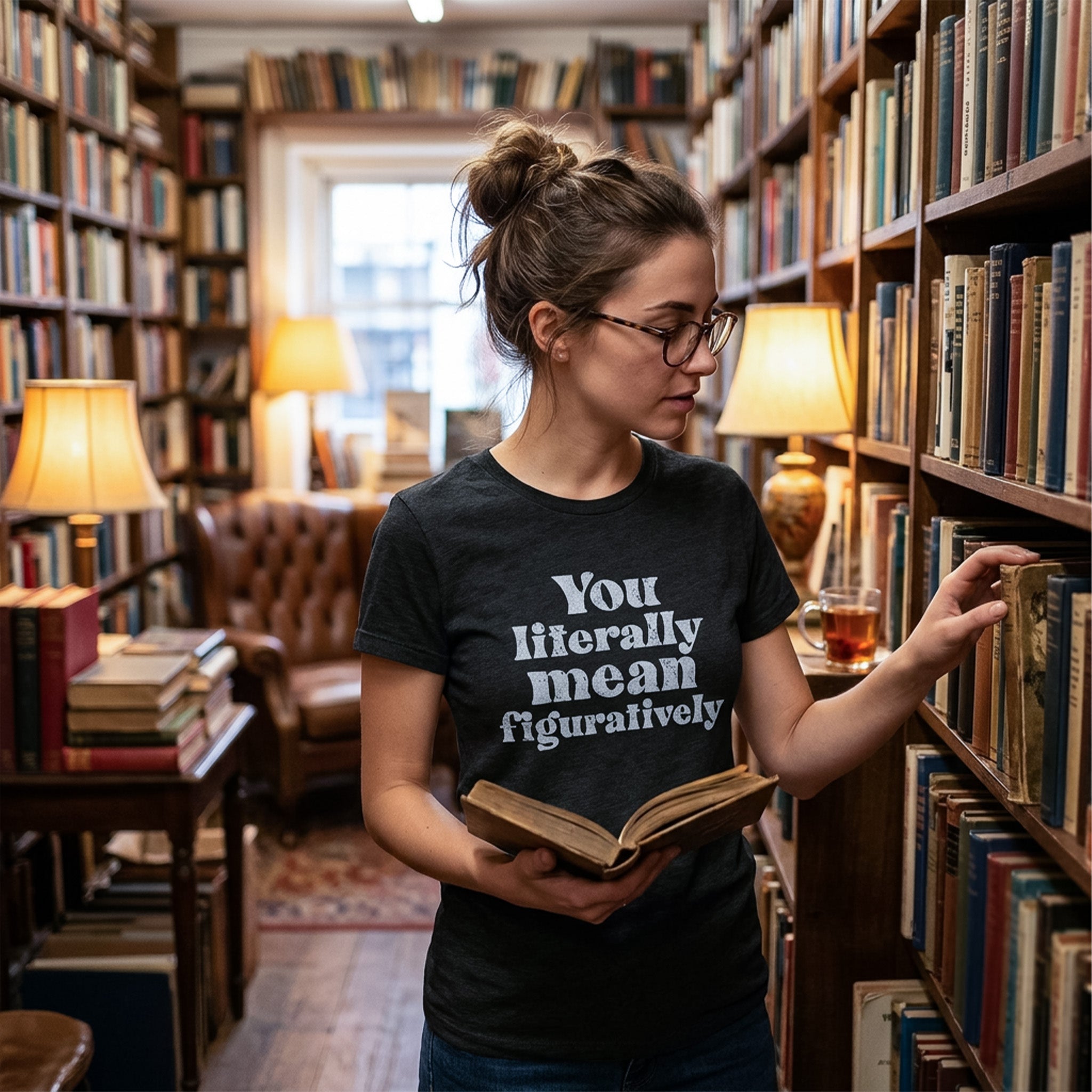 You Literally Mean Figuratively Women's T Shirt